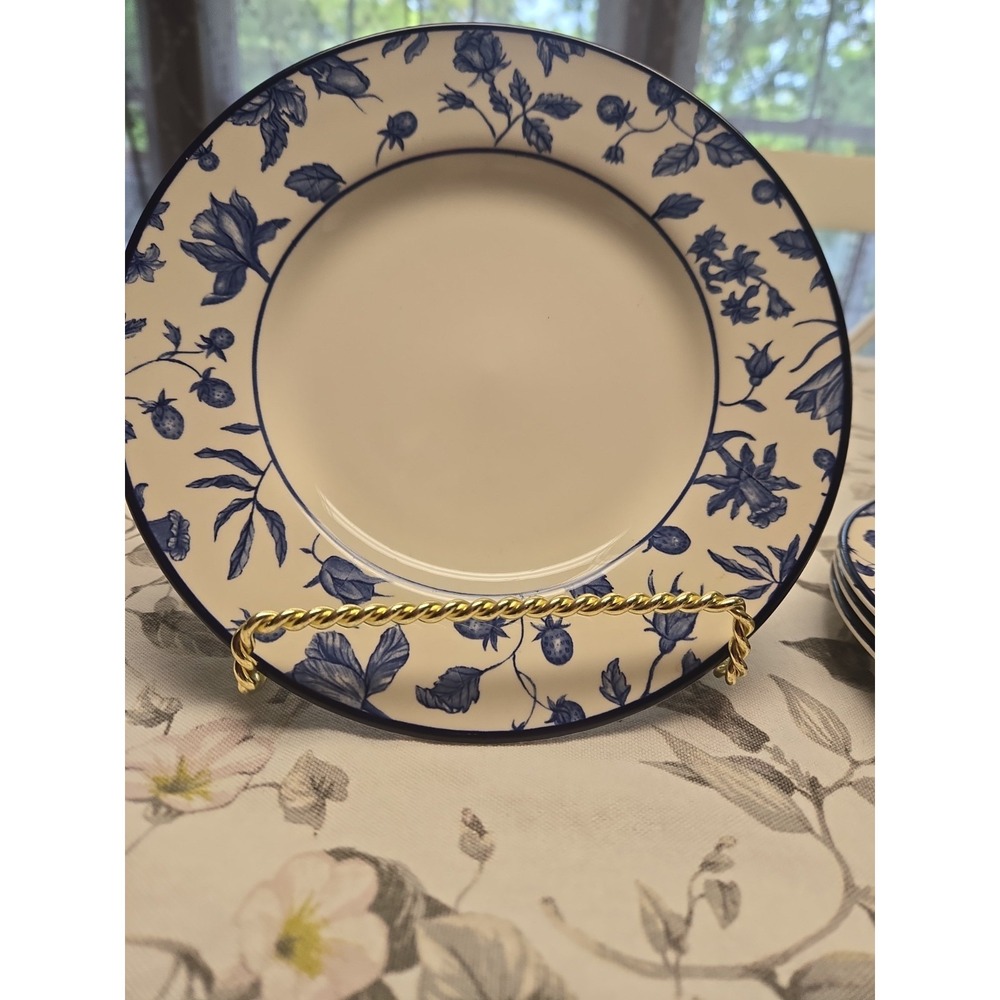Set Of 4 Royal Stafford Spring Garden Salad Plates 8.5" Made In England